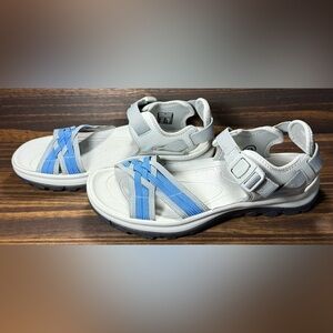 Keen Terradora II Women’s Size 5 Shoes Grey Blue Athletic Sandal Lightly Worn